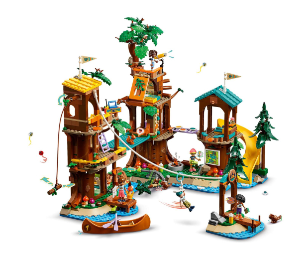 LEGO Friends 42631 Domek na drzewie na obozie kempingowym - 1248822 - zdjęcie 3